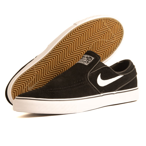 Nike SB - Janoski+ Slip (Black/White-Black-Black)